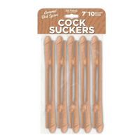 Cocksucker Reusable Straws (Caramel Coloured)